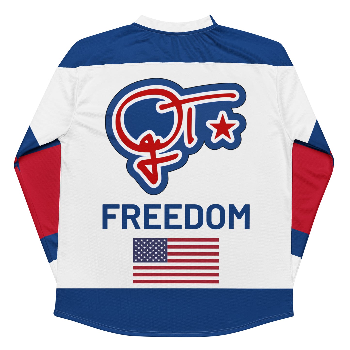 QILLTIME SPORTS FREEDOM hockey fan jersey