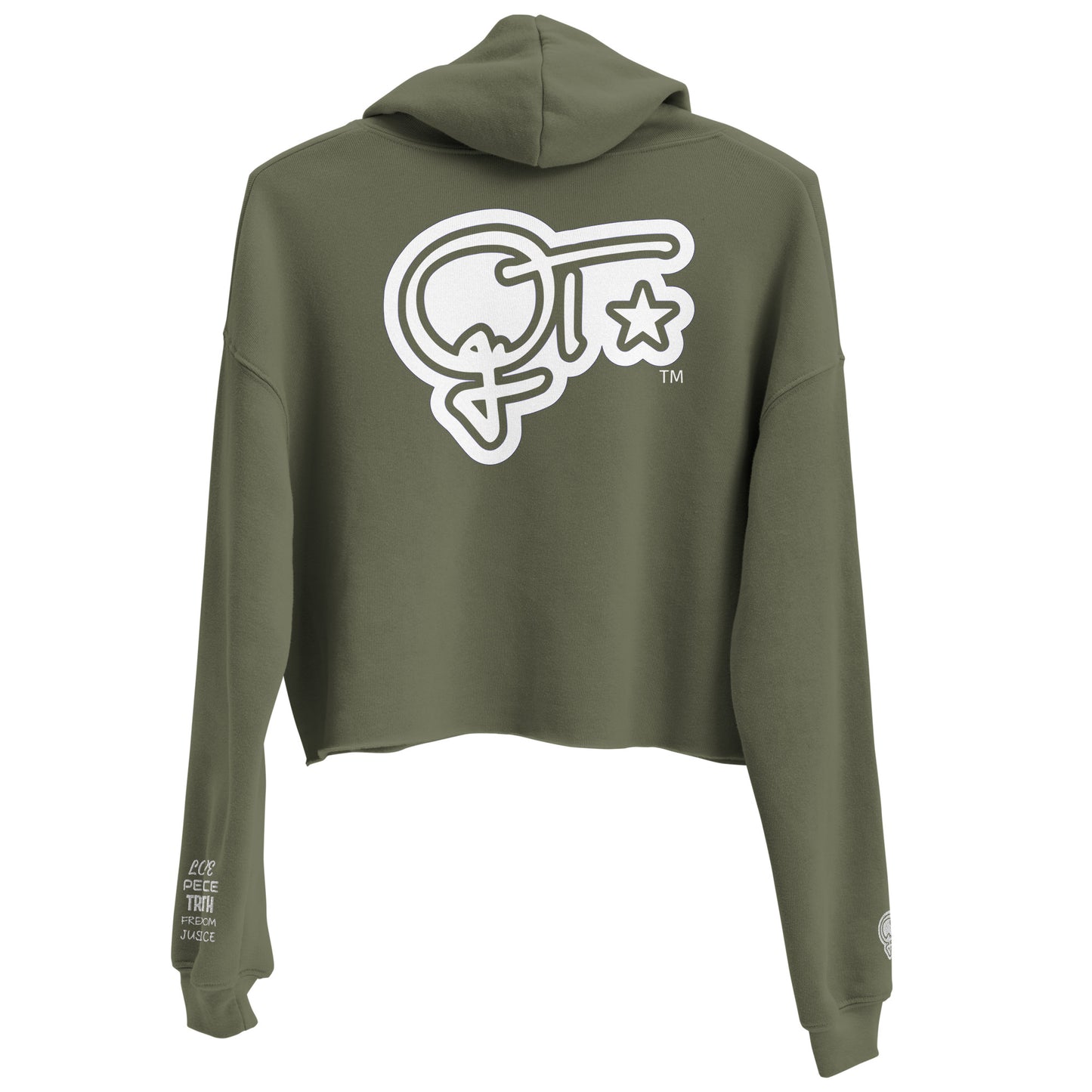 QILLTIME Logo Crop Hoodie