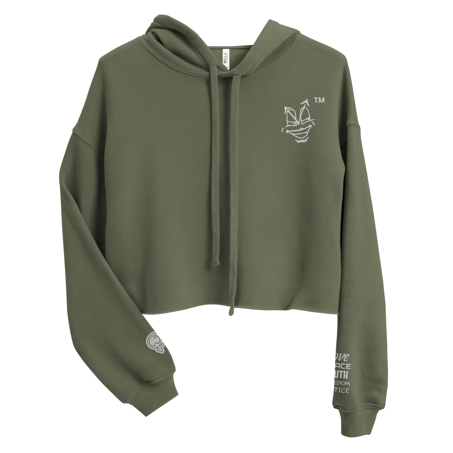 QILLTIME Logo Crop Hoodie