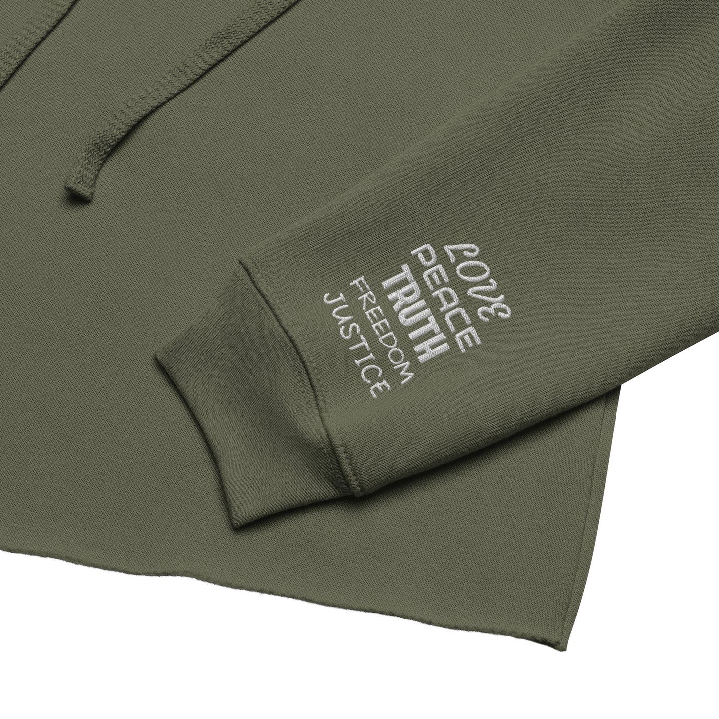 QILLTIME Logo Crop Hoodie