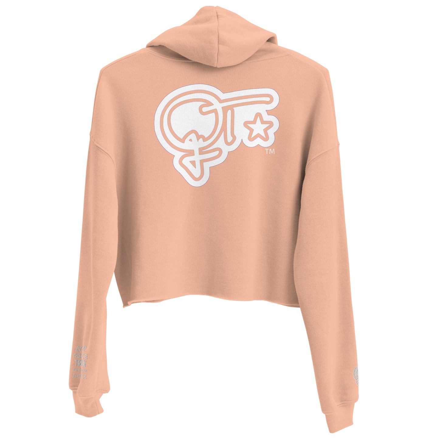 QILLTIME Logo Crop Hoodie