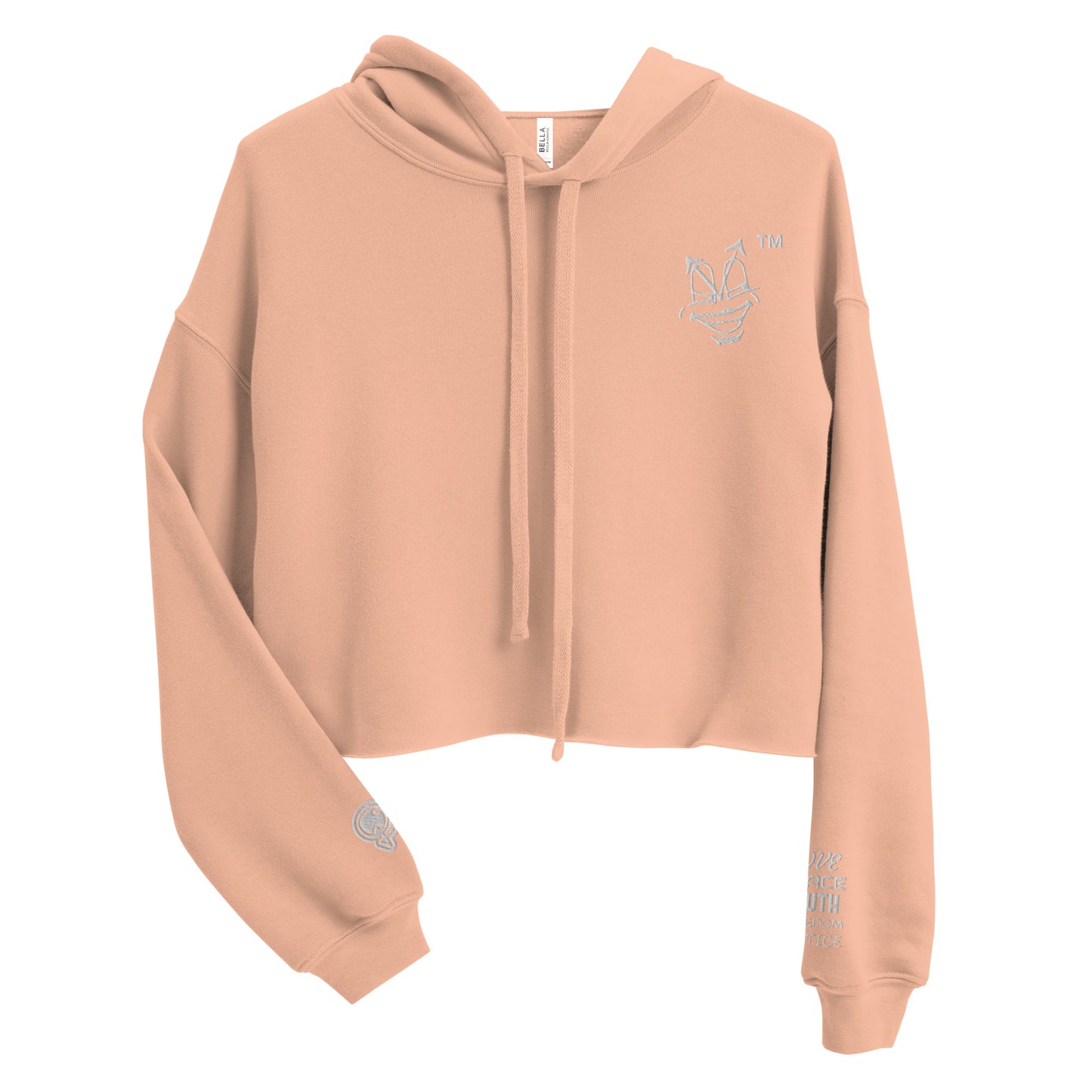 QILLTIME Logo Crop Hoodie