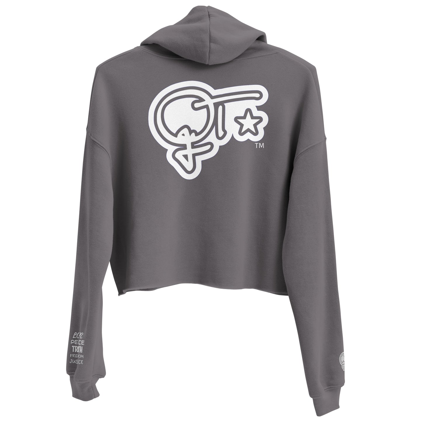 QILLTIME Logo Crop Hoodie