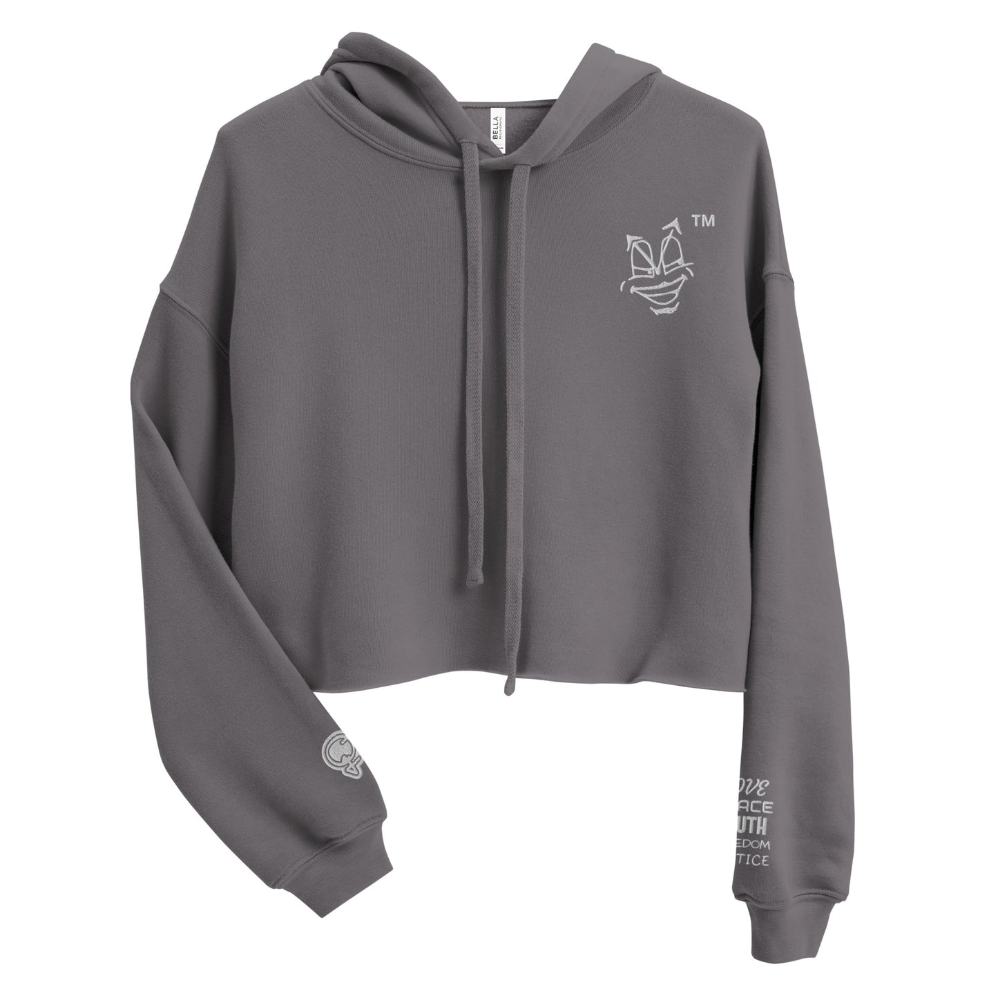 QILLTIME Logo Crop Hoodie