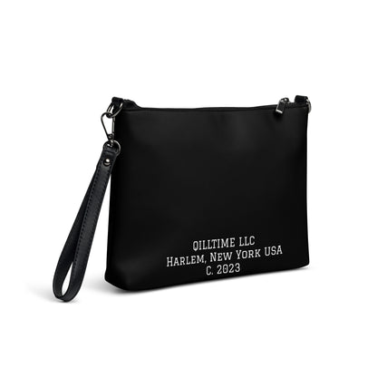 QILLTIME Logo Crossbody bag/ Black