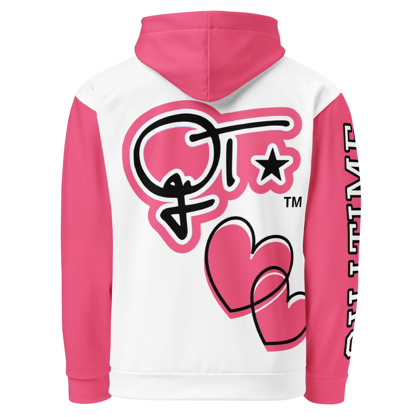 QILLTIME Pink Love Hoodie