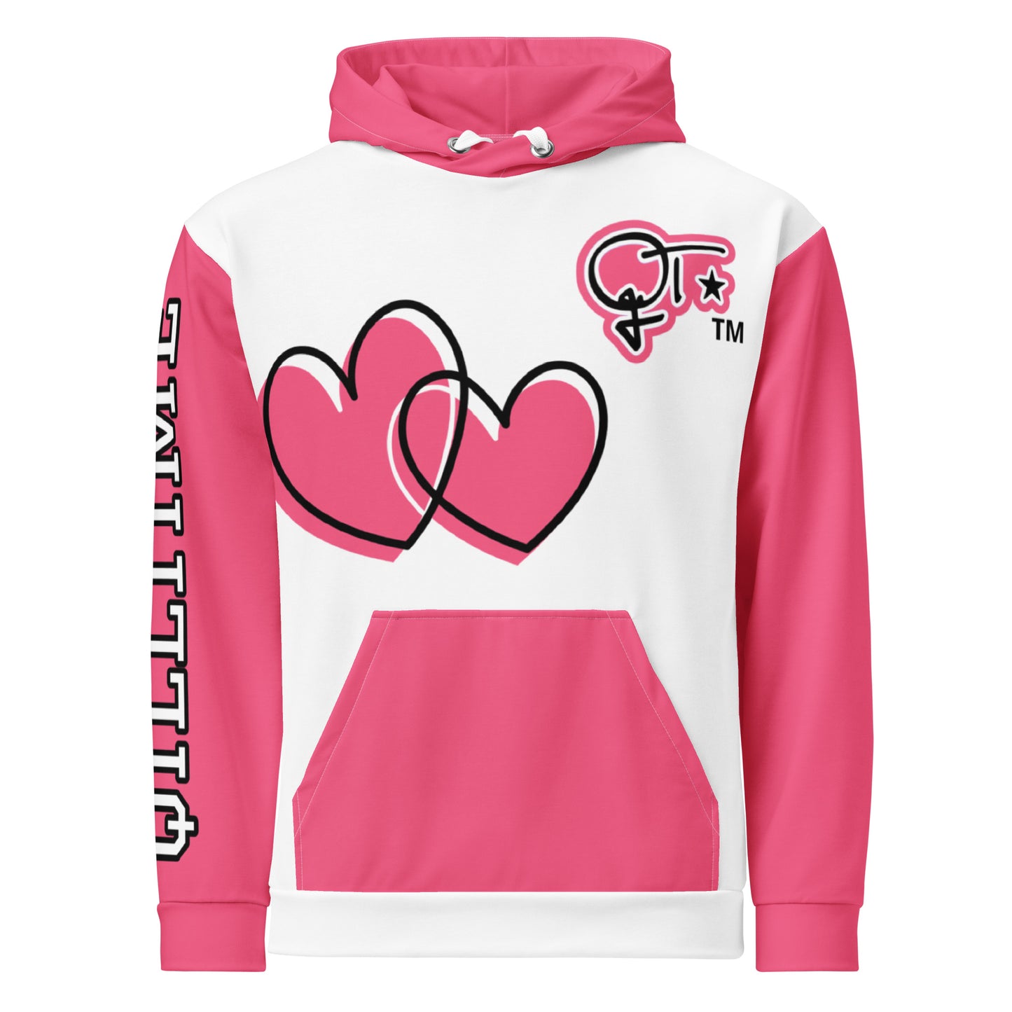 QILLTIME Pink Love Hoodie