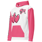 QILLTIME Pink Love Hoodie