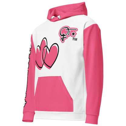 QILLTIME Pink Love Hoodie