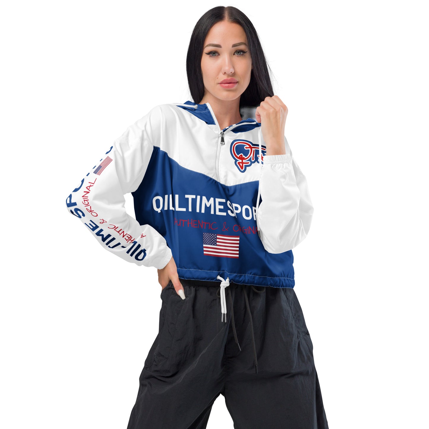 QILLTIME Freedom Women’s cropped windbreaker