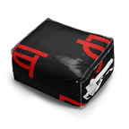 Black QILLTIME Comforter Logo Red