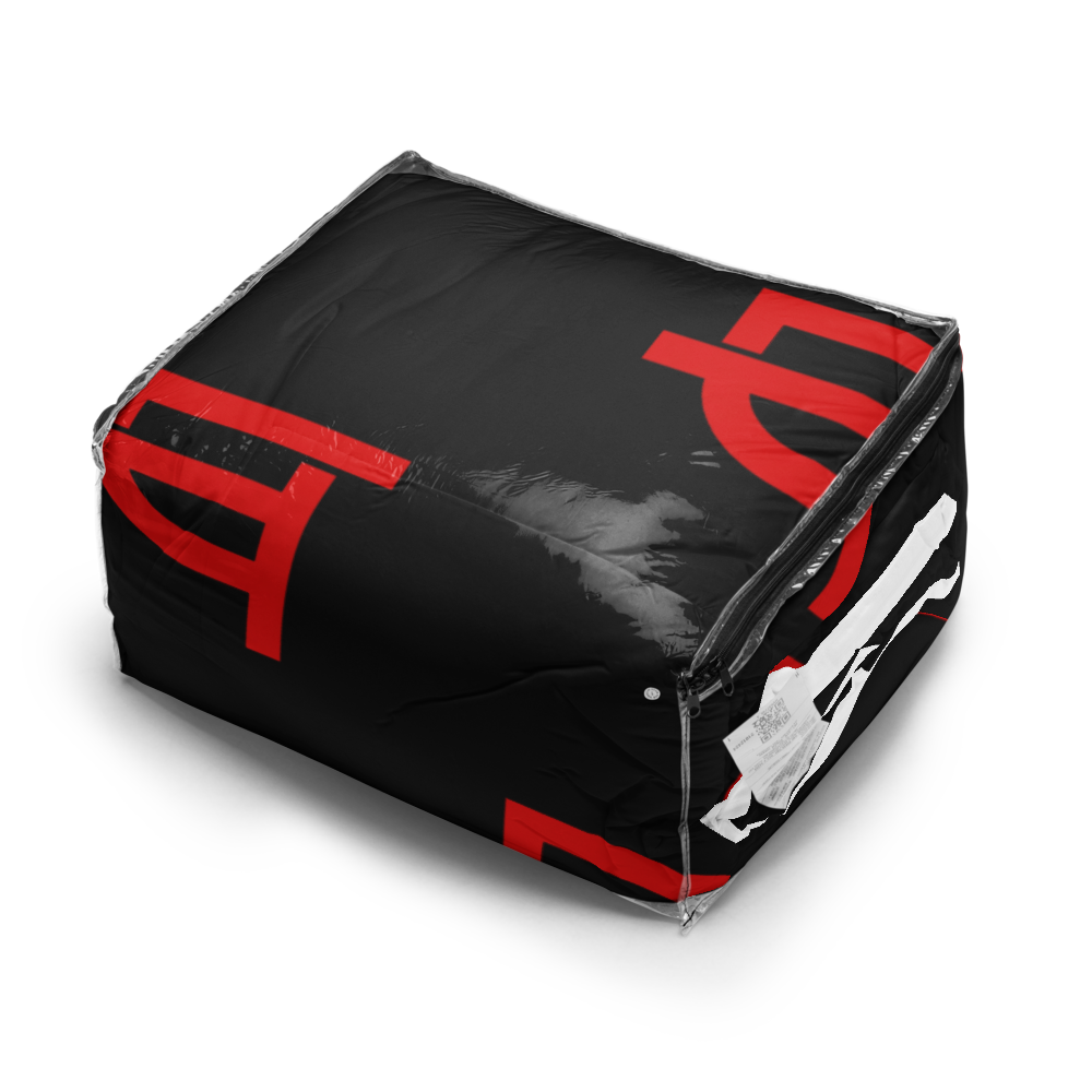 Black QILLTIME Comforter Logo Red
