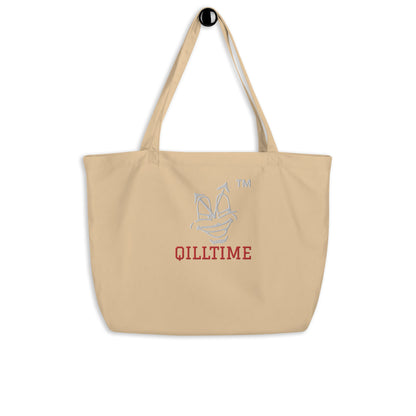 QILLTIME Original Large organic tote bag