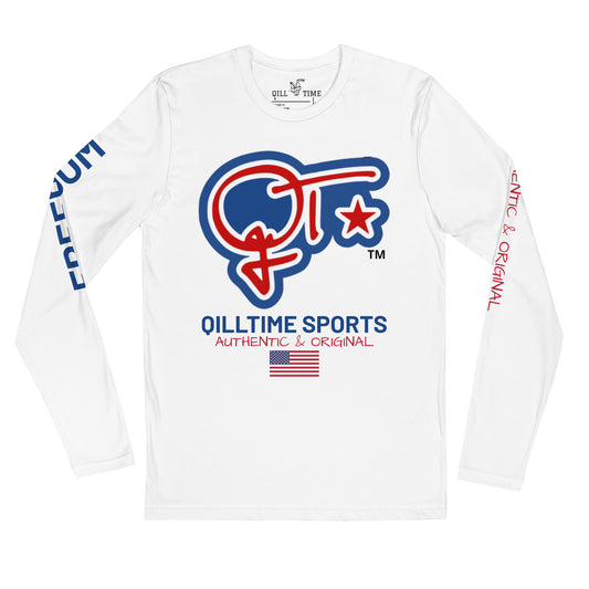 QILLTIME SPORTS Long Sleeve Fitted Crew