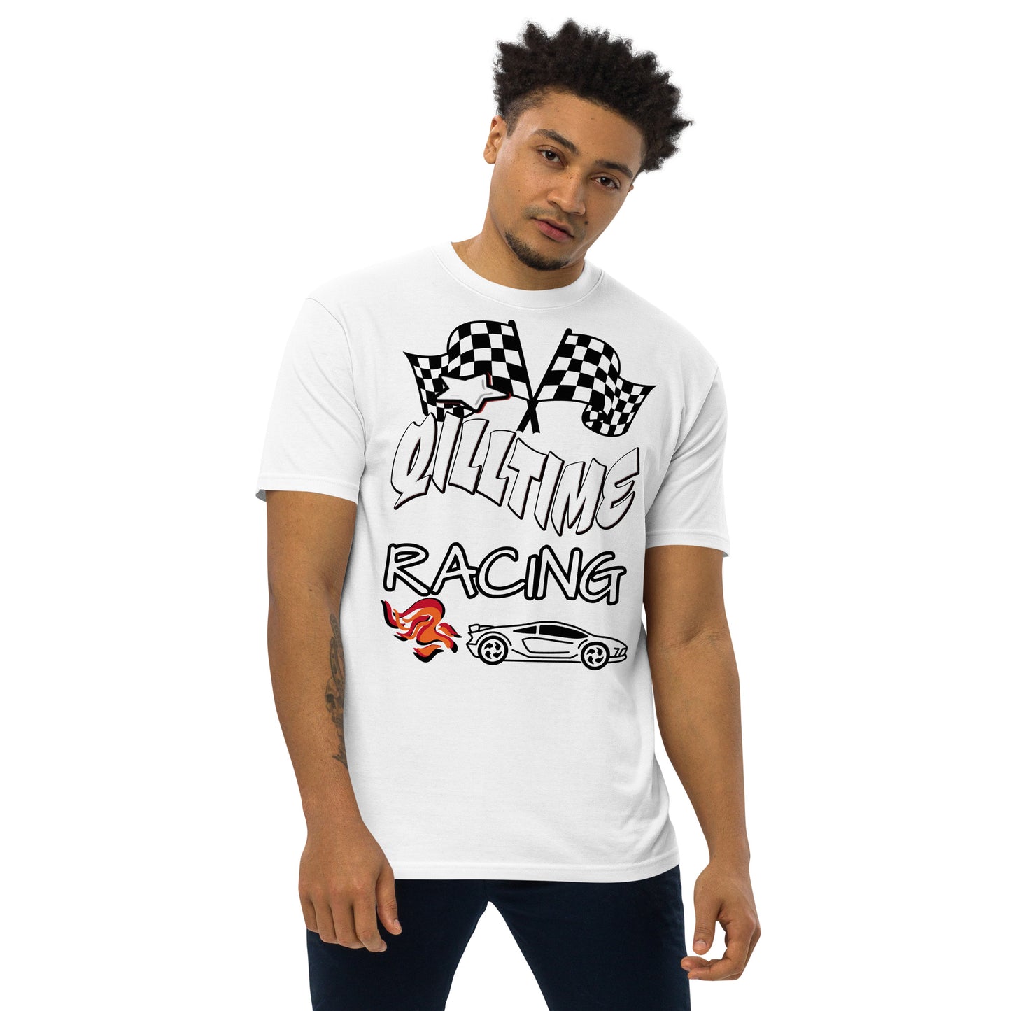 QILLTIME Racing Men’s heavyweight tee