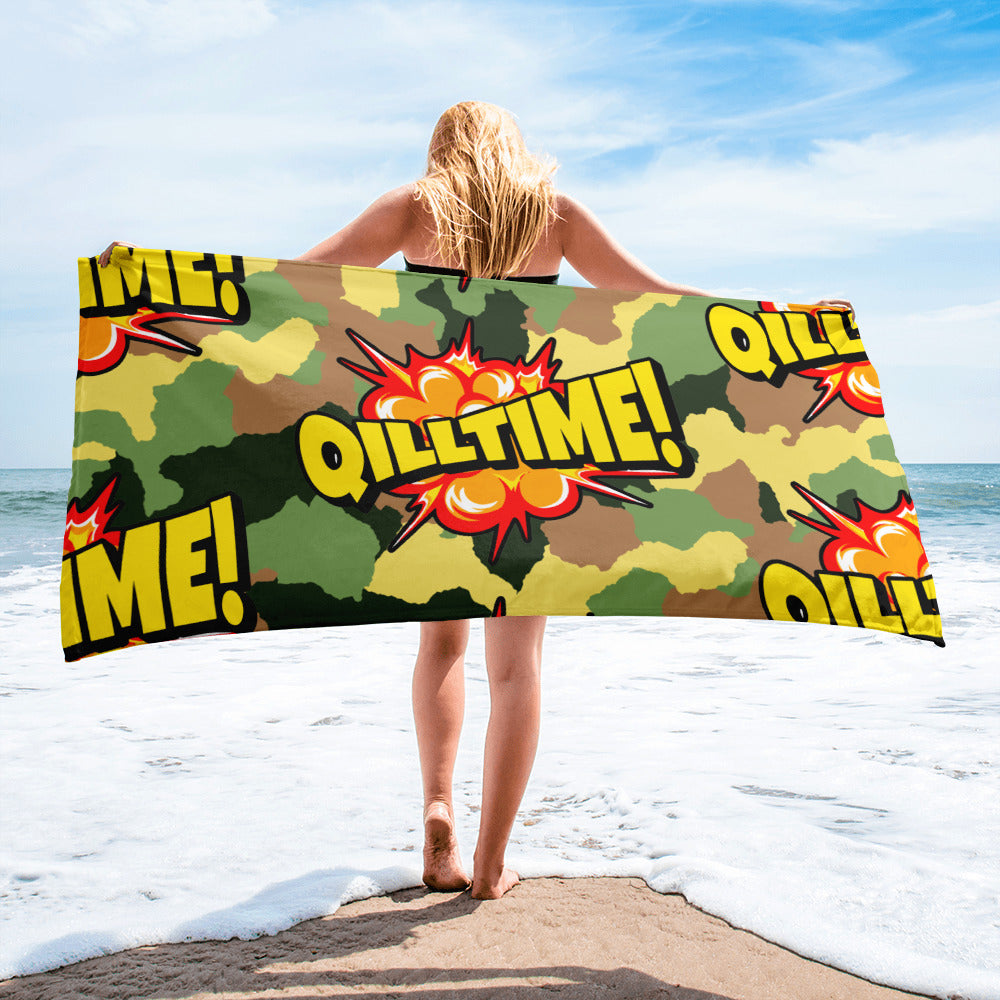 QILLTIME Action Beach Towel