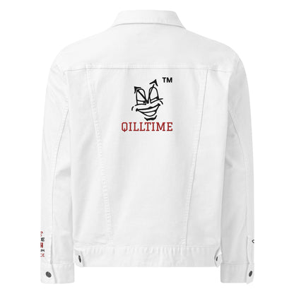 QILLTIME Original White denim jacket