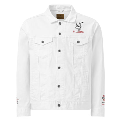 QILLTIME Original White denim jacket