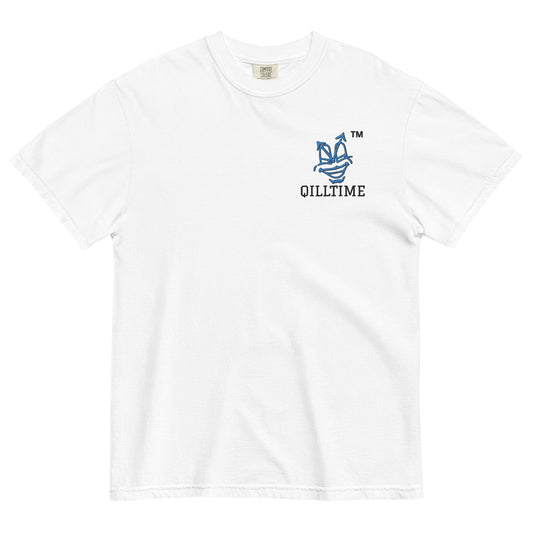 QILLTIME embroidery logo heavyweight t-shirt x NYC