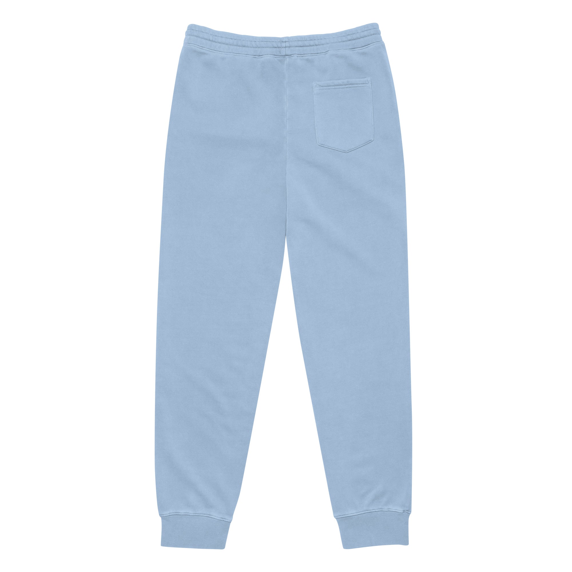 QILLTIME Logo Embroidery Unisex pigment-dyed sweatpants